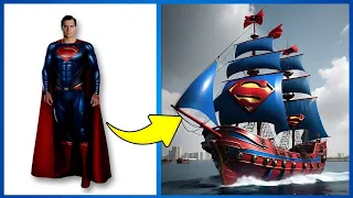 AVENGERS But PIRATE SHIP VENGERS 🔥 All Characters (marvel & DC) 2024