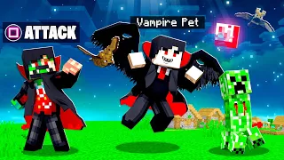 Taming PET VAMPIRES in MINECRAFT!