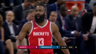 1st Quarter, One Box Video: Minnesota Timberwolves vs. Houston Rockets