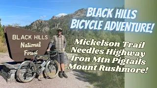 Black Hills Bicycle Adventure! ✨ Mickelson Trail, Needles Highway, Iron Mtn Pigtails & Mt. Rushmore