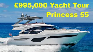 £995,000 Yacht Tour : Princess F55