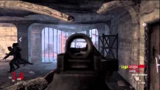 WaW Nacht Der Untoten First room challenge Round 17 World Record - TheRelaxingEnd & MatoM21 - Pt.2