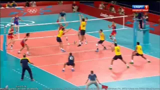 Россия vs. Бразилия - Волейбол Финал Олимпийские игры 2012