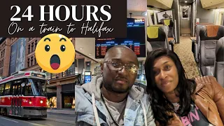 24 Hours On A Train! Toronto to Halifax - VIA Rail Canada