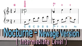 Chopin Nocturne - New Age Version (Intermediate Level) Chopin - Nocturne Op.9 No.2