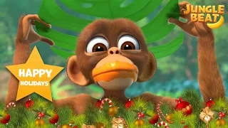 NEW EPISODE! Sticky Situation | Happy Holidays | Jungle Beat: Munki and Trunk | KIDS CARTOONS 2021