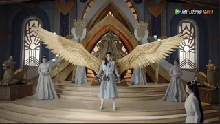 It turned out that the silly girl was Emperor Yu's daughter and her golden wings' power was shocking