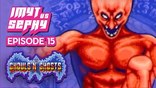 Ghouls 'n Ghosts SEGA GENESIS | Episode 15 : Racing Impossible Games Blind | IMYT VS SEPHY