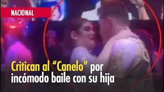 Critican al “Canelo” por incómodo baile con su hija