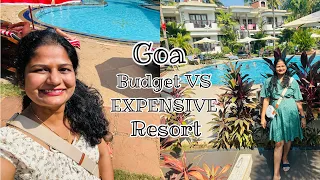 Budget vs expensive stay in north Goa | stay recommendation in Goa | 5000 vs 10000 room