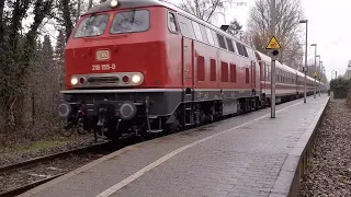 218 155-0 mit Westfalendampf Sonderzug in Selm