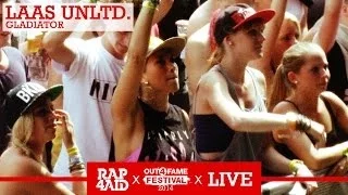 Laas Unltd. - Gladiator - LIVE at the Out4Fame Festival 2014 - RAP4AID