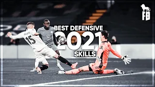Crazy Defensive Skills & Fearless Tackles #3 | 2021 | HD