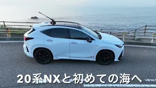 2023年　LEXUS NX 350h 納車レビュー　コーティングそしてNXと行く初めての海