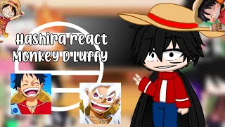 ||•Hashira react monkey d.luffy•||Gacha club||Demon slayer/kny||☕️✨