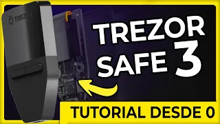 🧰 TREZOR SAFE 3 | HARDWARE WALLET | UNBOXING, TUTORIAL paso-a-paso y más! (2023)