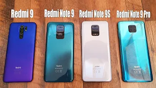 ТЕСТ АВТОНОМНОСТИ: REDMI 9 VS REDMI NOTE 9 VS REDMI NOTE 9S VS REDMI NOTE 9 PRO