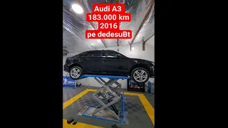 Asa arata un Audi A3 pe dedesubt după 8 ani și 180.000 km