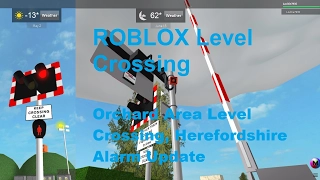 ROBLOX Orchard Area Level Crossing, Herefordshire Alarm Update