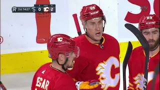 Michael Stone 2-0 Goal vs Seattle Kraken | October 3rd 2022 | Calgary Flames Preseason