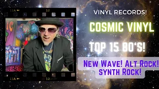 Top 15 80's! New Wave! Alt Rock! Synth Rock! #vinylcommunity  #vinyl  #80s 's