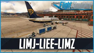 MSFS LIVE | Real World Ryanair OPS | Frame Gen Mod | RealTurb CAT | Genoa, Cagliari & Cuneo