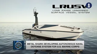 The U.S. Marine Corps future Long Range USV by Metal Shark