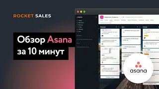 Обзор Asana за 10 минут. Платформа для управления компанией.