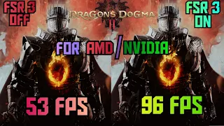 How to install fsr 3 in Dragons dogma 2 mod+ step by step guide