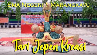 Tari Jepen Kreasi SMA Negeri 1 MARANGKAYU || Dalam Rangka HUT SPAGA Ke-44