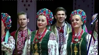 Черкаський народний хор. "Їхав, їхав козак містом"