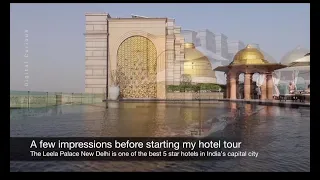 The Leela palace New Delhi | 5 Star ⭐ hotel 🏨 | Luxury place | #viralvideo #luxury #Delhilace #short