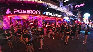 4K 360 VR tour of the famous Soi 6 in Pattaya Thailand - Nightlife March 2024