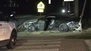 Three motorcyclists hit at stop light