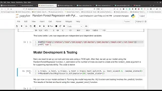 Random Forest Regression with Python