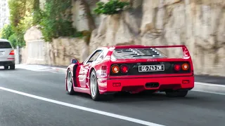 BEST OF SUPERCARS IN MONACO 2023 - Arabs, Police, Hypercars, Powerslides!