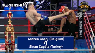 SENSHI 19: +95kg, Asdren Gashi (Belgium) vs Sinan Cagala (Turkey) | KWU FULL CONTACT