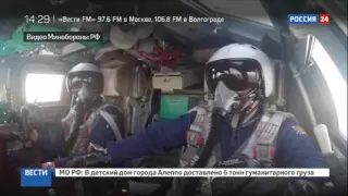 Самолеты ВКС России уничтожили 5 складов и 6 командных пунктов ИГИЛ. Видео