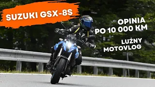 Suzuki GSX-8S po 10k km, luźny motovlog