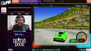 Need for Speed: Porsche Unleashed en 13:05 (All tracks (Moby Dick)) [SGDQ21]