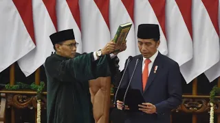 Pelantikan Presiden dan Wakil Presiden RI Periode 2019-2024, Jakarta, 20 Oktober 2019