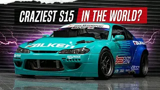 The Craziest NISSAN S15 Drift car in the WORLD!?!?