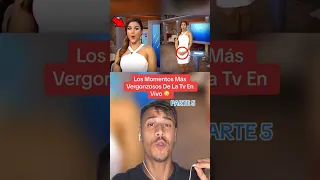 Los Momentos Más Vergonzosos De La TV En Vivo Parte 5 😳 #shorts