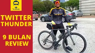TWITTER THUNDER Carbon Aero Shimano 105 | Road Bike Malaysia Basikal Sepeda Review [ENGSUB]