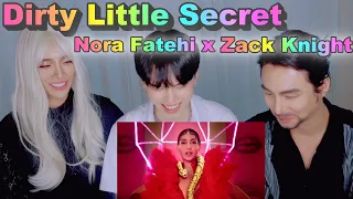 Korean singers do Indian song's makeup and react👨🏻👩🏻‍🦳Dirty Little Secret  Nora Fatehi Zack Knight
