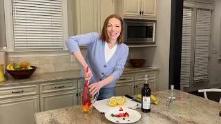 How to Prep a Batched Pimm's Cup