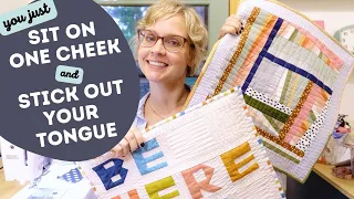 Conquer Your Fear of Free Motion Quilting! It's not hard, it's FUN