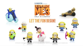 Minions - Happy Meal McDonald’s & Cinemas - Despicable Me 3