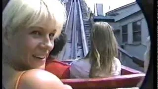 A Ride on the Cyclone Roller Coaster at Coney Island in 1987