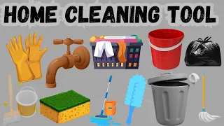 House Cleaning Tool  Vocabulary |  Cleaning Tool  Name In English With Pictures | Astra Kids